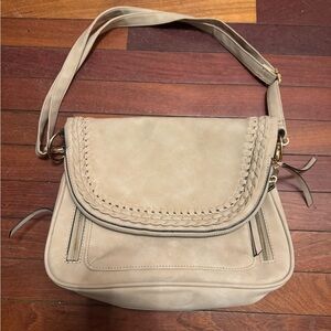Elegant Cream Shoulder Bag